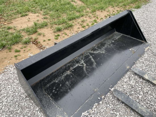 84" New Skid Steer Bucket