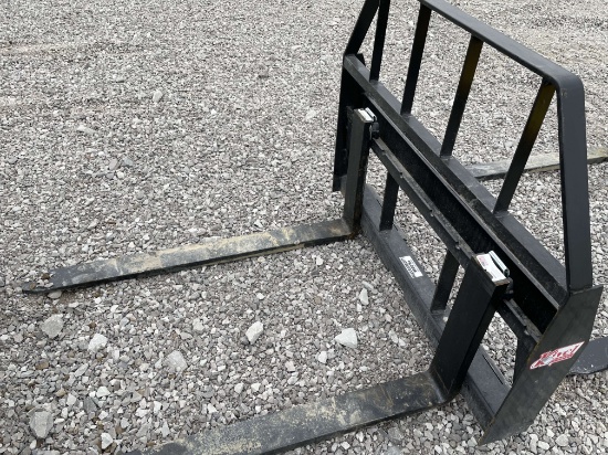 48" New Pallet Fork Attachment