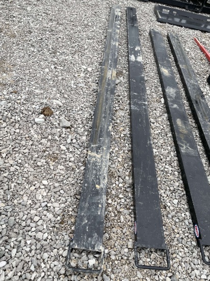 Pair of 2 New Kivel 10' Pallet Fork Extension