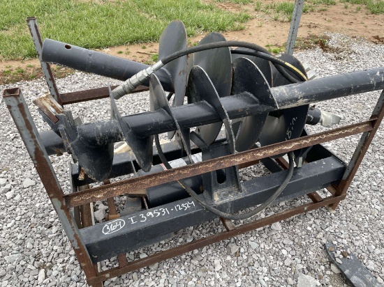 New Auger Attacment with 12" & 18" Bit