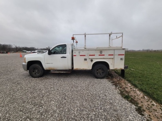 2008 Chevy Silverado 3500 HD Utility Truck