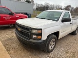 2014 Chevy Silverado truck. 71,156 miles