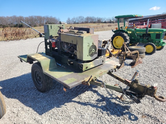 Diesel Generator W/trailer