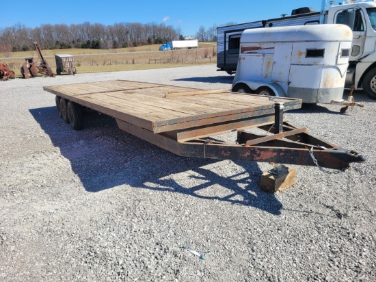 25' # Axle Bumper Trailer