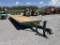 30’ 3 axle flatbed trailer (36’L total)