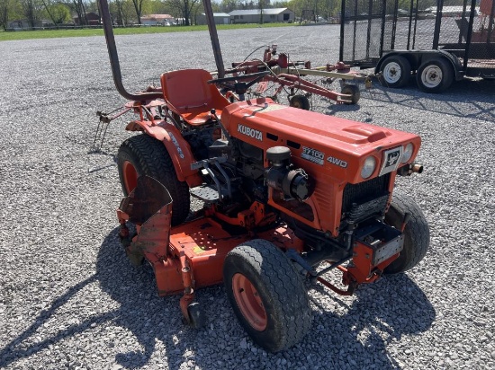 Kubota B7100 Hydro Tractor with Mower