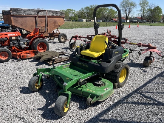 John Deere 757 zero turn mower 1368 hrs