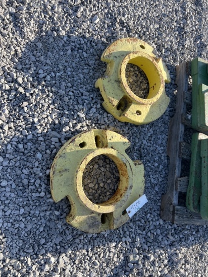 JD tractor wheel weights