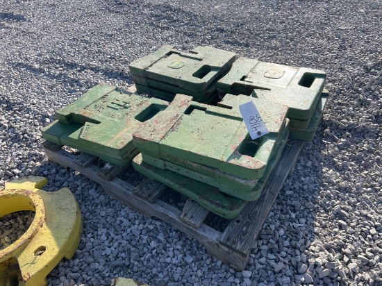 John Deere tractor weights
