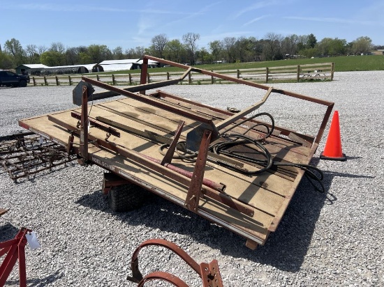 Hoelscher Hay bale accumulator