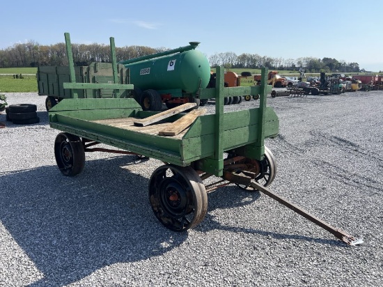 10’ steel wheel wagon