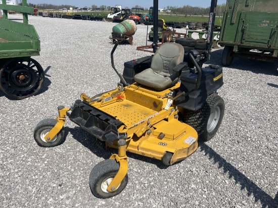 Hustler x-one 60’’ mower showing 2101hrs