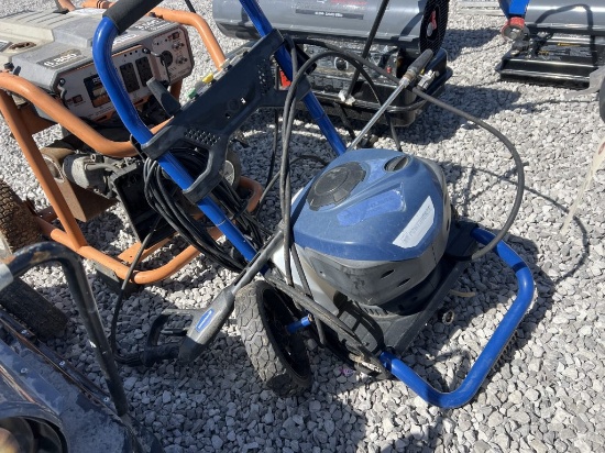 Power horse pressure washer (broken off wheel)