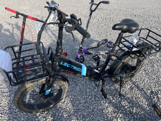 Lectric E-bike works. Only 381 miles.