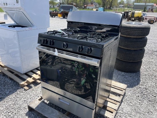 Gas oven stove seller says like new only used a