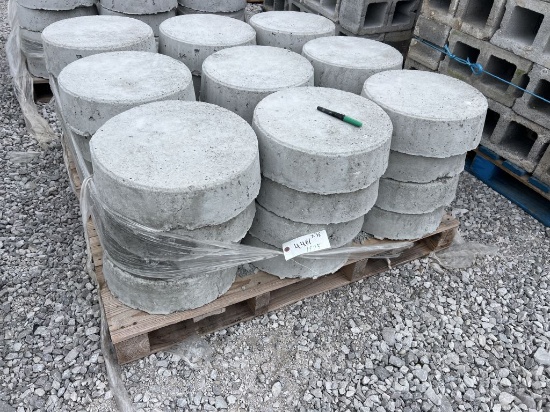 36x concrete pole footers/cookies