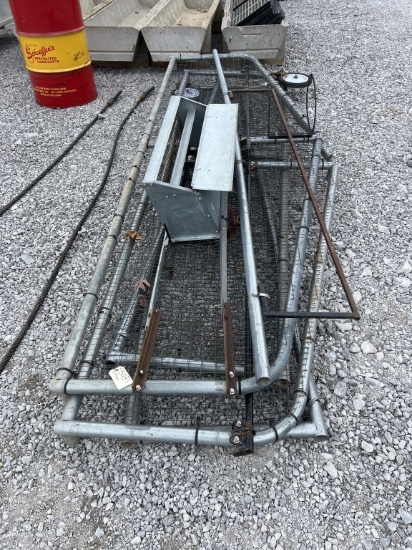 Set of 4 12’ ends and sides for chicken pen