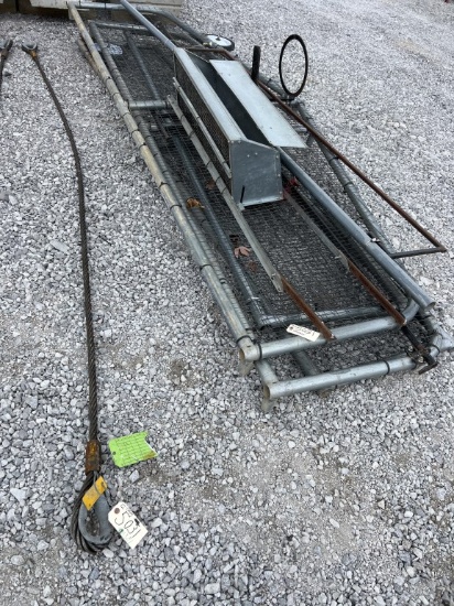 12’ cable 8,900 LBS rated capacity 7–8 inch