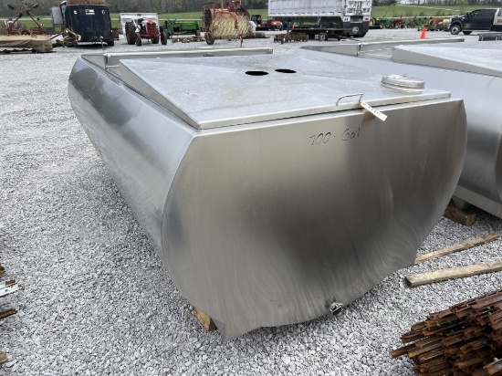 700gal milk tank