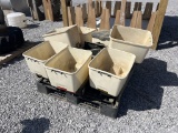Planter buckets parts