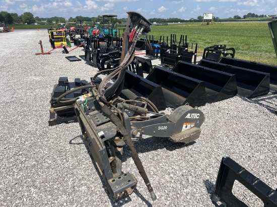 Stump Grinder Skid Steer Attachment