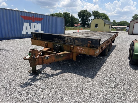 14 Ton 20ft Tilt Trailer (no title)