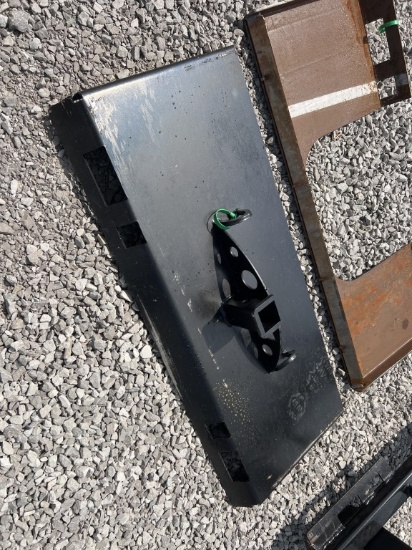 Heavy Duty Do-All Receiver Hitch Skid Steer Plates