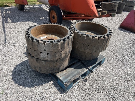 Set of 4 wheels