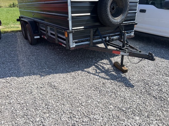 New 16ft utility trailer with brakes on both