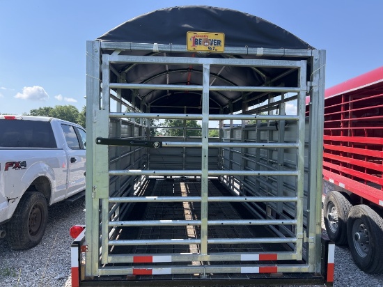 New 16ft slide-in cattle rack ! Trailer not