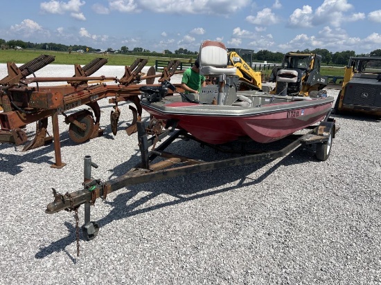 Bomber Boat w/mercury engine and new starter
