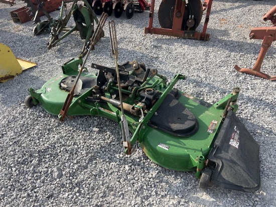 Mower deck came off of John Deere 4320 compact