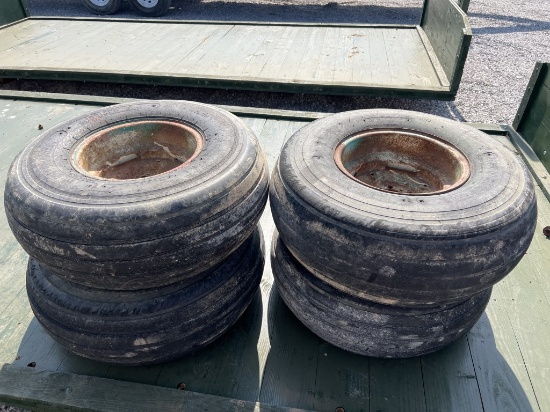 Set of 4--six lug tires