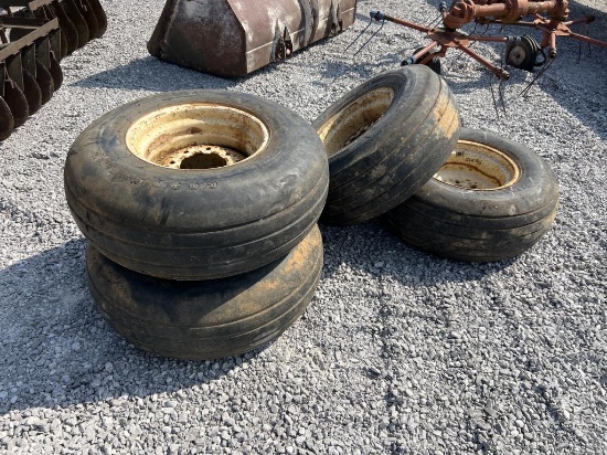 Set of 4--eight lug tires