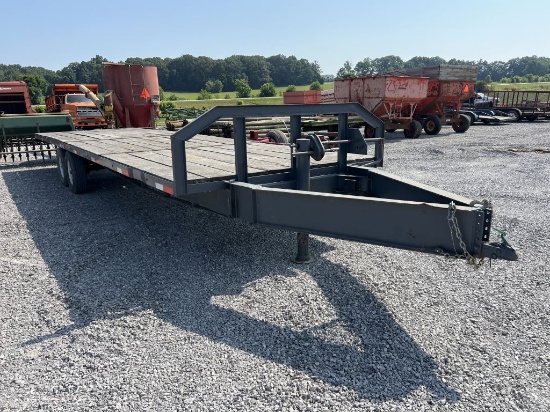 30ftx8ft trailer. Good brakes, tires and lights.