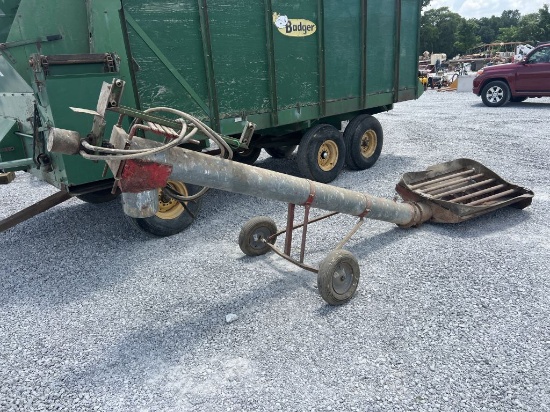 Hydraulic driven auger