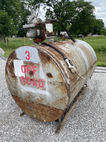 500 gallon fuel tank
