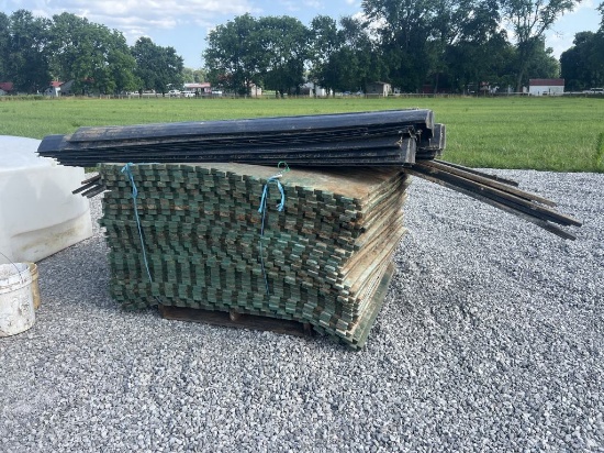 28 Free Stall Mats with Brisket Board
