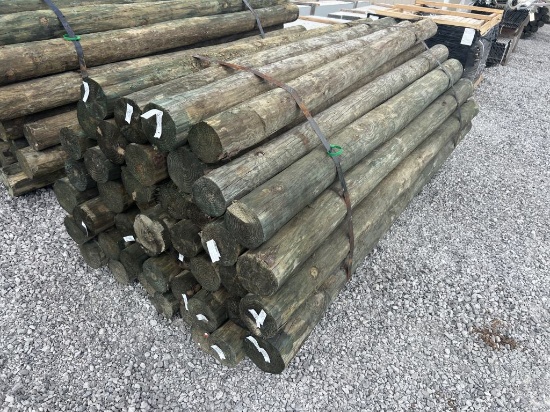 5x8 Treated Fence Posts