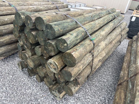 5x8 Treated Fence Posts