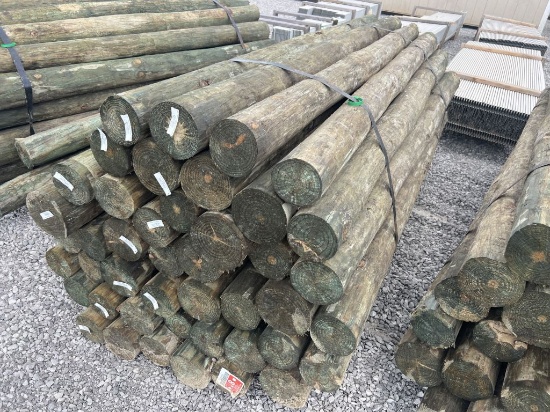 5x8 Treated Fence Posts