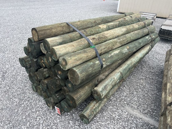 5x8 Treated Fence Posts