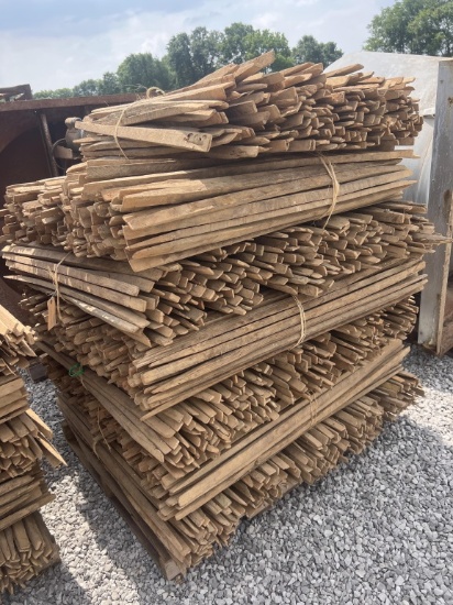 Pallet of 1700 tob. lathes