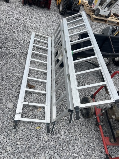 ATV tri-fold ramps