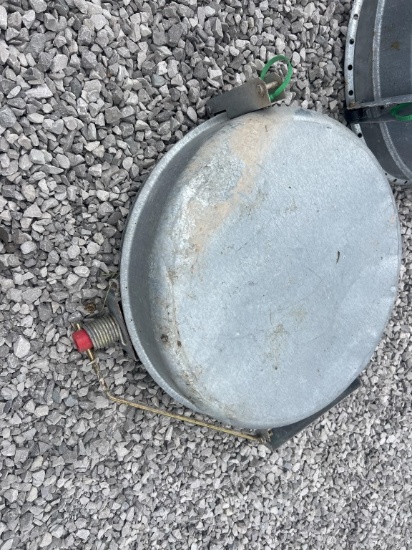 Bin top lid