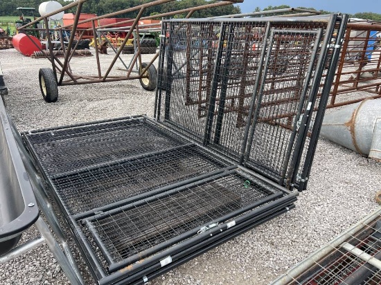 2x 10x10 Heavy duty dog kennel