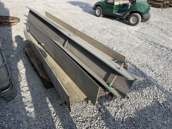 Corner post I-beam fiber post