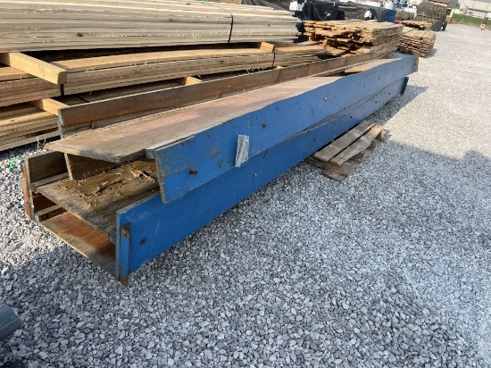 Conveyor extensions no belts or rollers