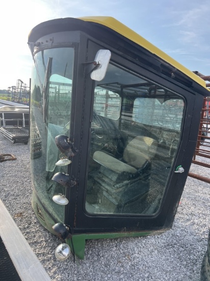 7720 yellow top combine cab
