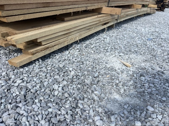 Stack of 60 1x4 x 16‘ poplar boards